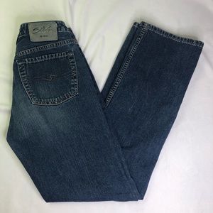 Silvers Straight Leg Canada Jeans Denim Vintage Hi-Rise Fitted Hipster Biker